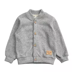 Cardigan de Lanilla Morley Gris - comprar online