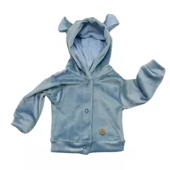 Campera Orejitas celeste - comprar online