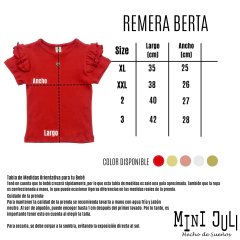 Remera Berta chicle (pima) - comprar online