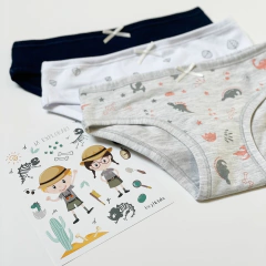 Bombacha Dino (pack x 3)