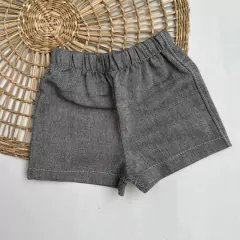 short tusor gris