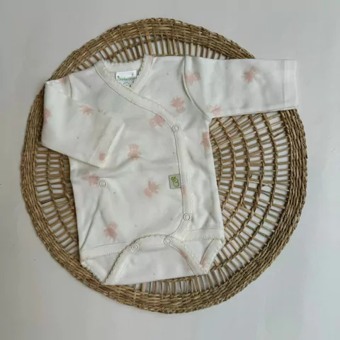 BODY PREMATURO OSITOS ROSAS