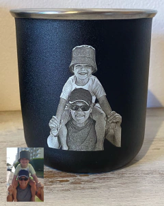 Mate de acero inoxidable FOTOGRABADO - tienda online