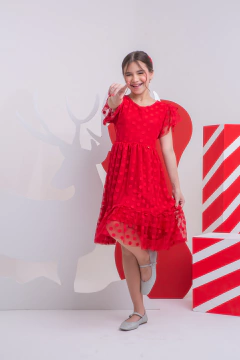 VESTIDO EMILLY TULE VERMELHO na internet