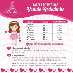 Vestido Rodadinho Lol Azul na internet