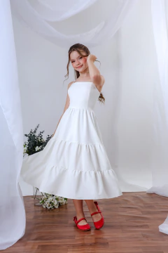 VESTIDO JERI OFF - Polly Kids