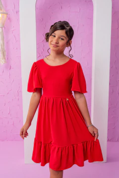 VESTIDO BELLA DUNAS VERMELHO na internet