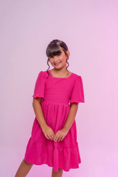 VESTIDO ELOISE PIPOQUINHA PINK - loja online