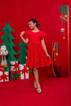 VESTIDO BELLA LAISE VERMELHO na internet