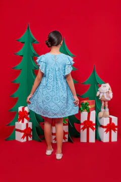 VESTIDO SOFIA LAISE AZUL - loja online