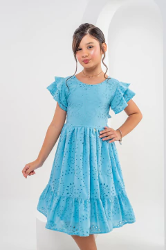 VESTIDO BELLA LAISE AZUL na internet