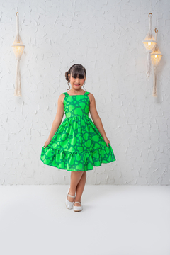 VESTIDO ISA VERDE CORAÇÃO