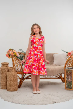 VESTIDO LAÍS CORAÇÕES - Polly Kids