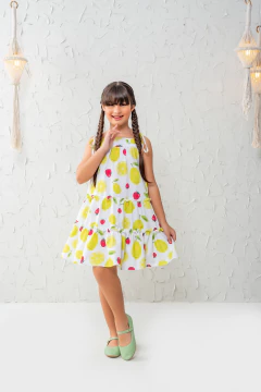 VESTIDO MAVIE BRANCO LIMÃO - comprar online