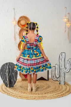 XODÓ XADREZ AZUL TURQUESA - loja online