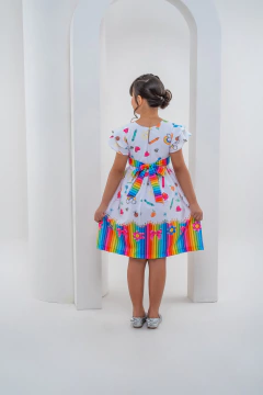 Vestido Melissa ABC - Polly Kids
