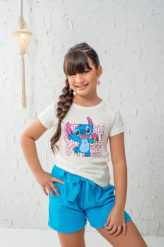 CONJUNTO T-SHIRT STITCH OFF na internet