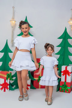 CONJUNTINHO ANNE DUNAS BRANCO - comprar online