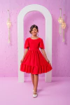 VESTIDO BELLA DUNAS VERMELHO - comprar online