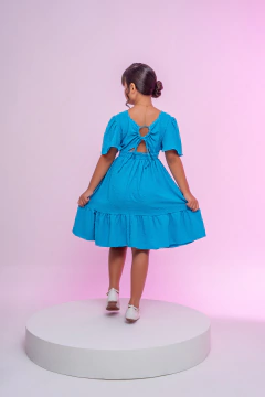 VESTIDO ELOISE PIPOQUINHA AZUL na internet
