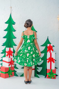 VESTIDO VICK VERDE CORAÇÃO - loja online