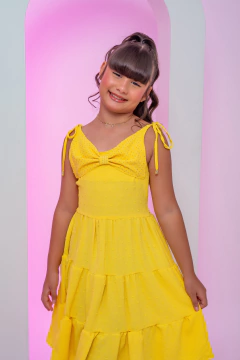 VESTIDO PIETRA PIPOQUINHA AMARELO na internet