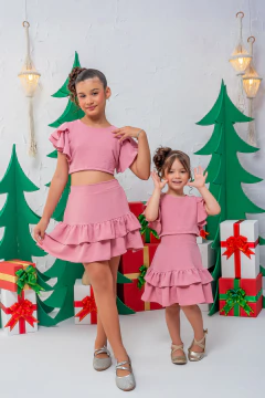 CONJUNTINHO ANNE DUNAS ROSA SECO - comprar online