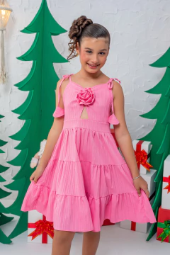 VESTIDO POLLY ROSA - comprar online