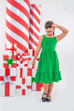 VESTIDO AMORA PIPOQUINHA VERDE na internet