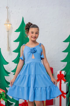 VESTIDO POLLY AZUL - comprar online