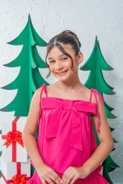 CONJUNTINHO CECÍLIA PINK - Polly Kids