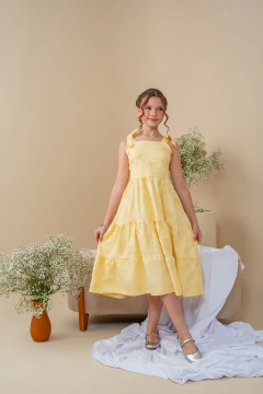 VESTIDO LAÍS LAISE AMARELO