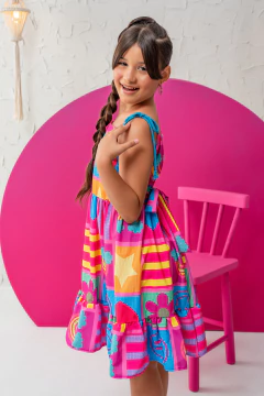 VESTIDO ÍSIS EMOJIS - Polly Kids