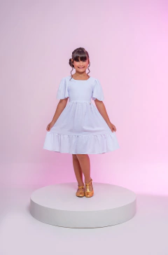 VESTIDO ELOISE PIPOQUINHA BRANCO - comprar online