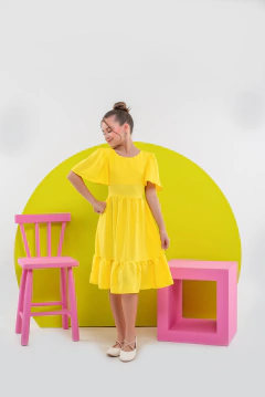 MELINA PIPOQUINHA AMARELO - comprar online