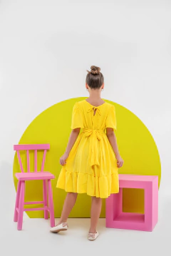 MELINA PIPOQUINHA AMARELO - Polly Kids