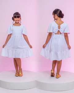 VESTIDO ELOISE PIPOQUINHA BRANCO