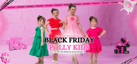 Imagem do banner rotativo Polly Kids
