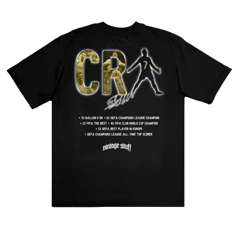 Camiseta Oversized Cristiano Ronaldo - loja online