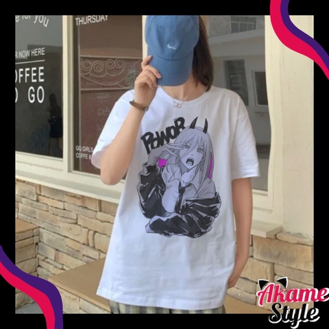 Camiseta Power - Chainsaw man