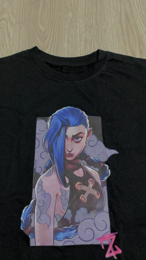 Camiseta negra talla S - Arcane