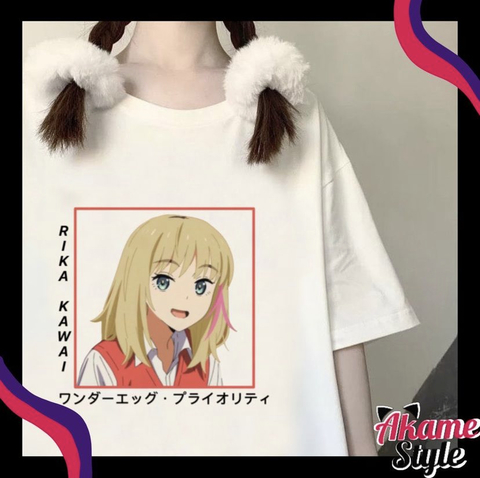 Camiseta Rika Kawaii - wonder egg priority