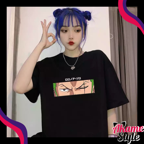 Camiseta zoro - one piece