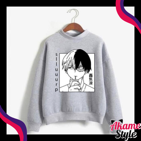 Buzo Todoroki - Talla S Gris
