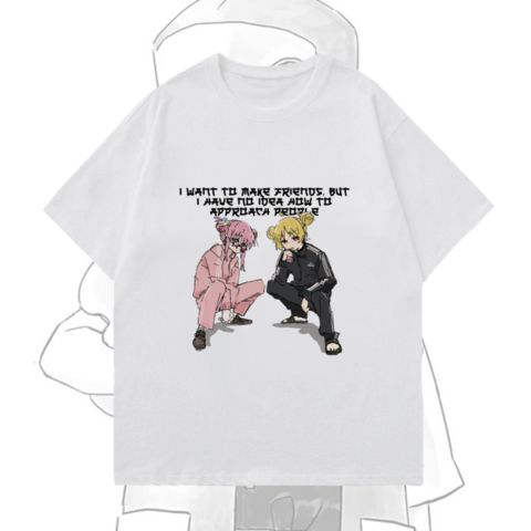 Camiseta Oversize Bocchi the rock - TALLA M