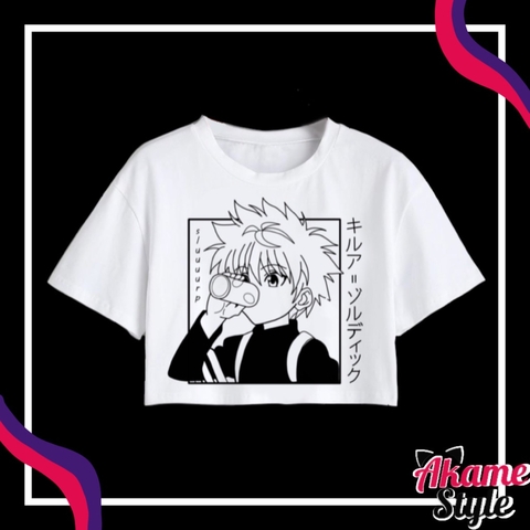 crop top Killua-Talla unica ( S,M y L)