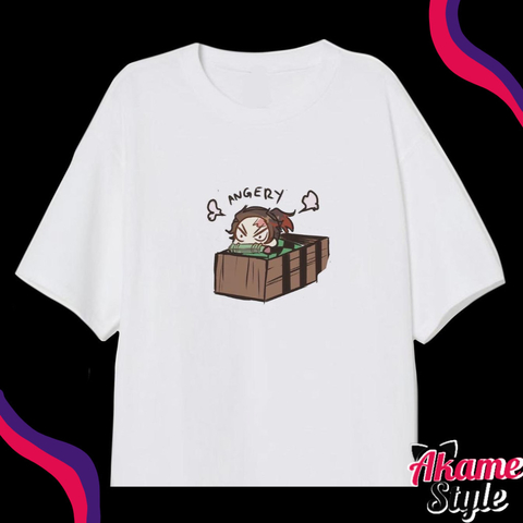 camiseta tanjiro angery