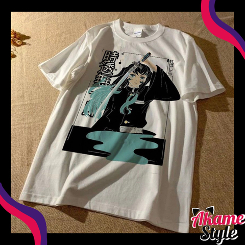 Camiseta Oversize Tokito - demon slayer