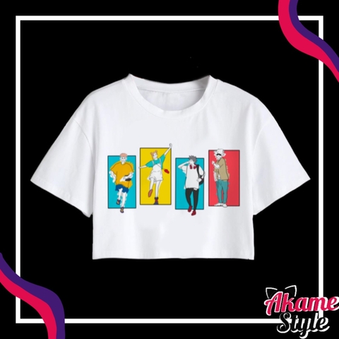 crop top Jujutsu-Talla unica ( S,M y L)