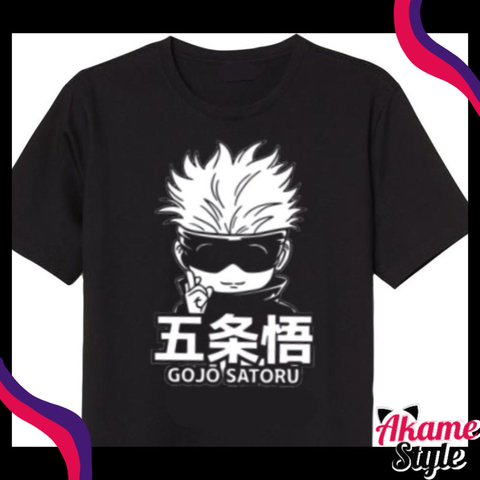 Camiseta gojo satoru - jujutsu kaisen